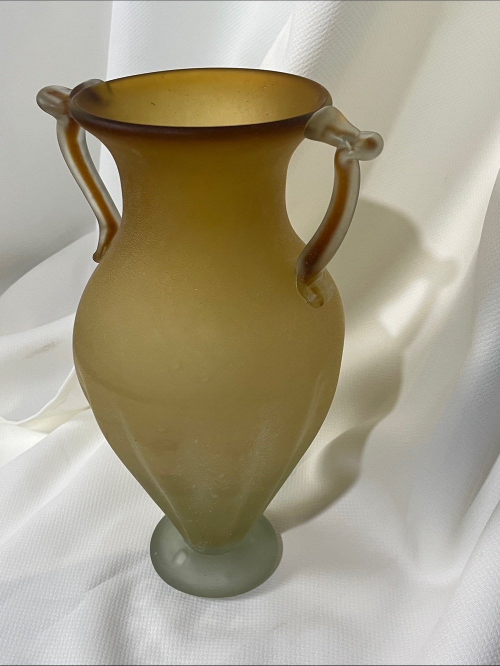 BAIJIAN Hand Blown Rare Vintage multi-colored Glass Vase by Essie Zareh